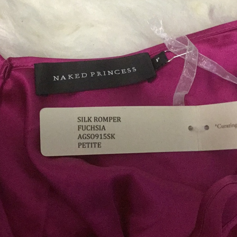 Naked princess silk romper - Picture 5 of 6
